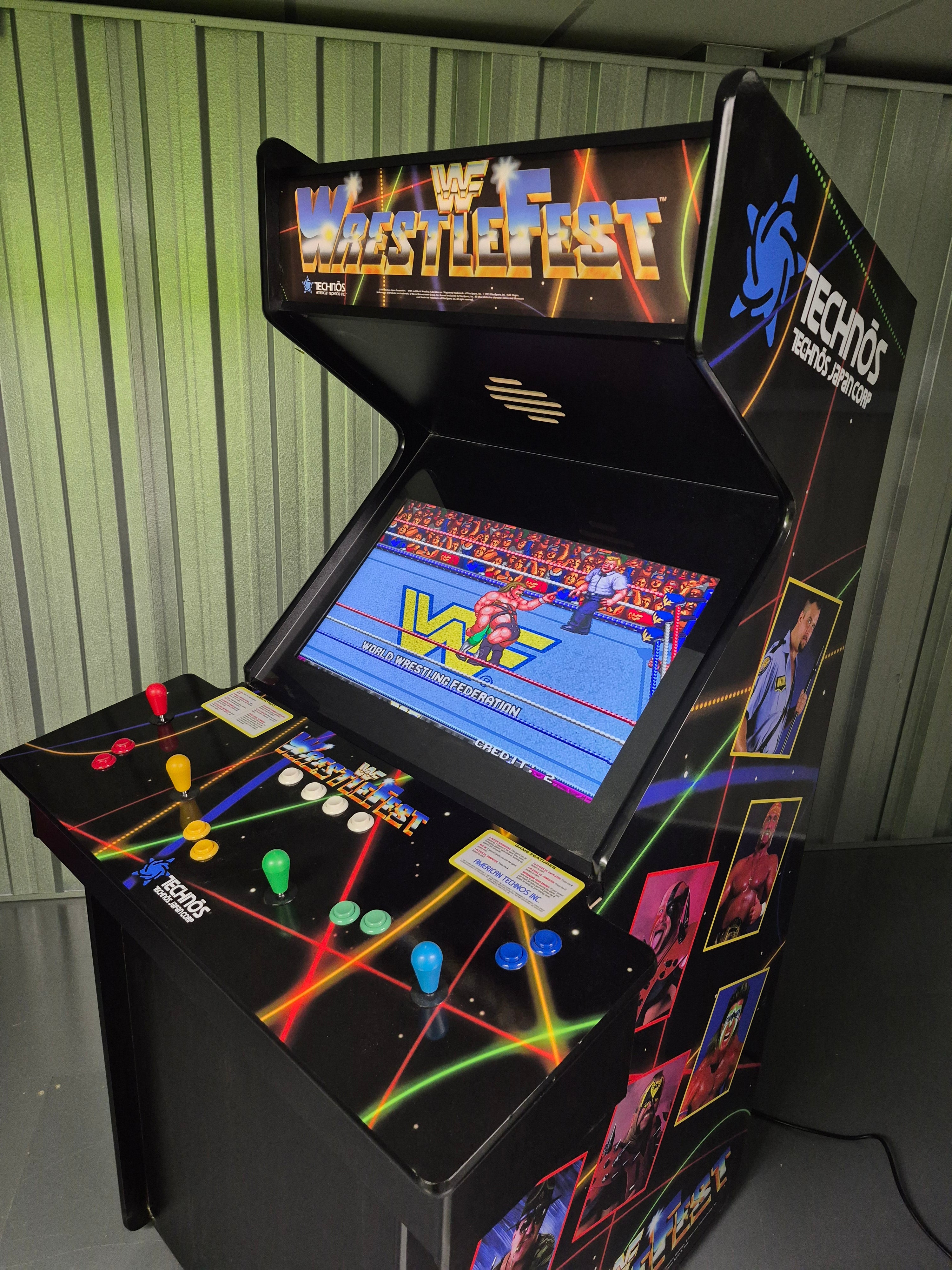 Grand 27 Arcade Machine - Wrestlefest Theme