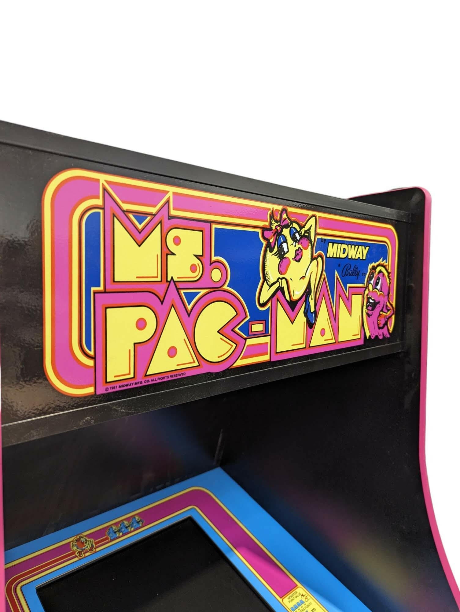 Ms Pacman Arcade Machine - Reproduction