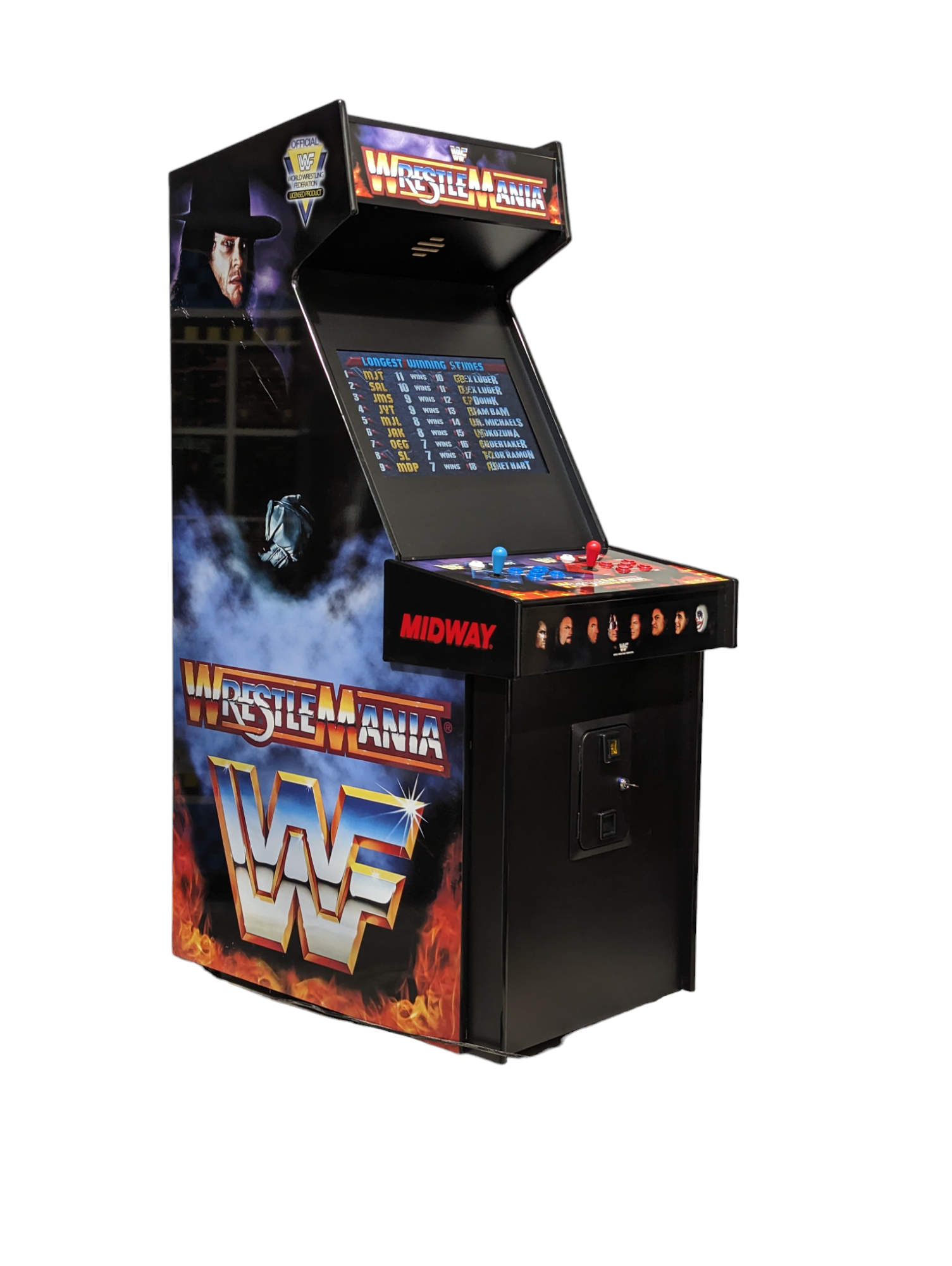 WrestleMania Arcade Machine - Reproduction
