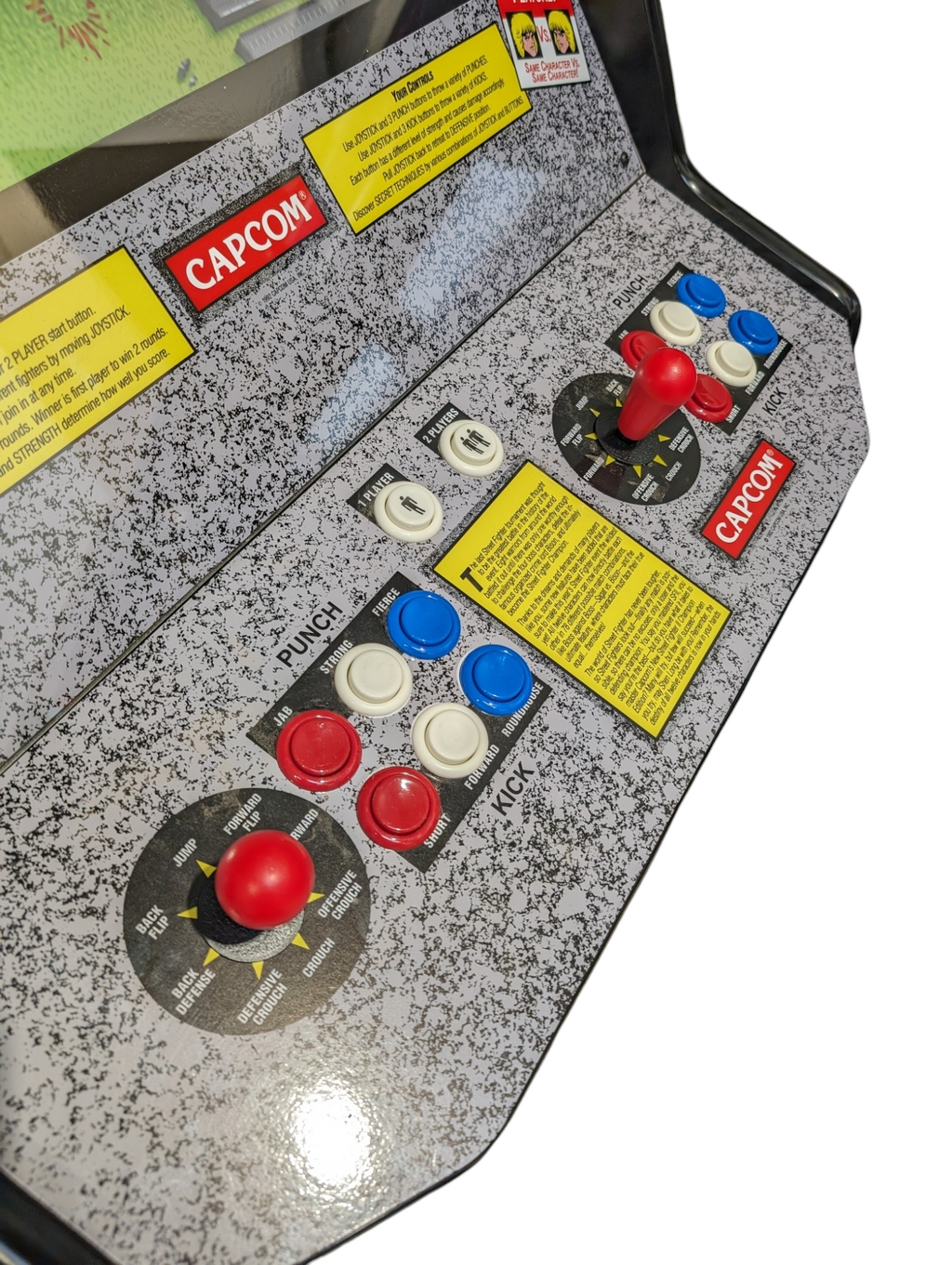 Street Fighter 2 Turbo Arcade Machine - Reproduction