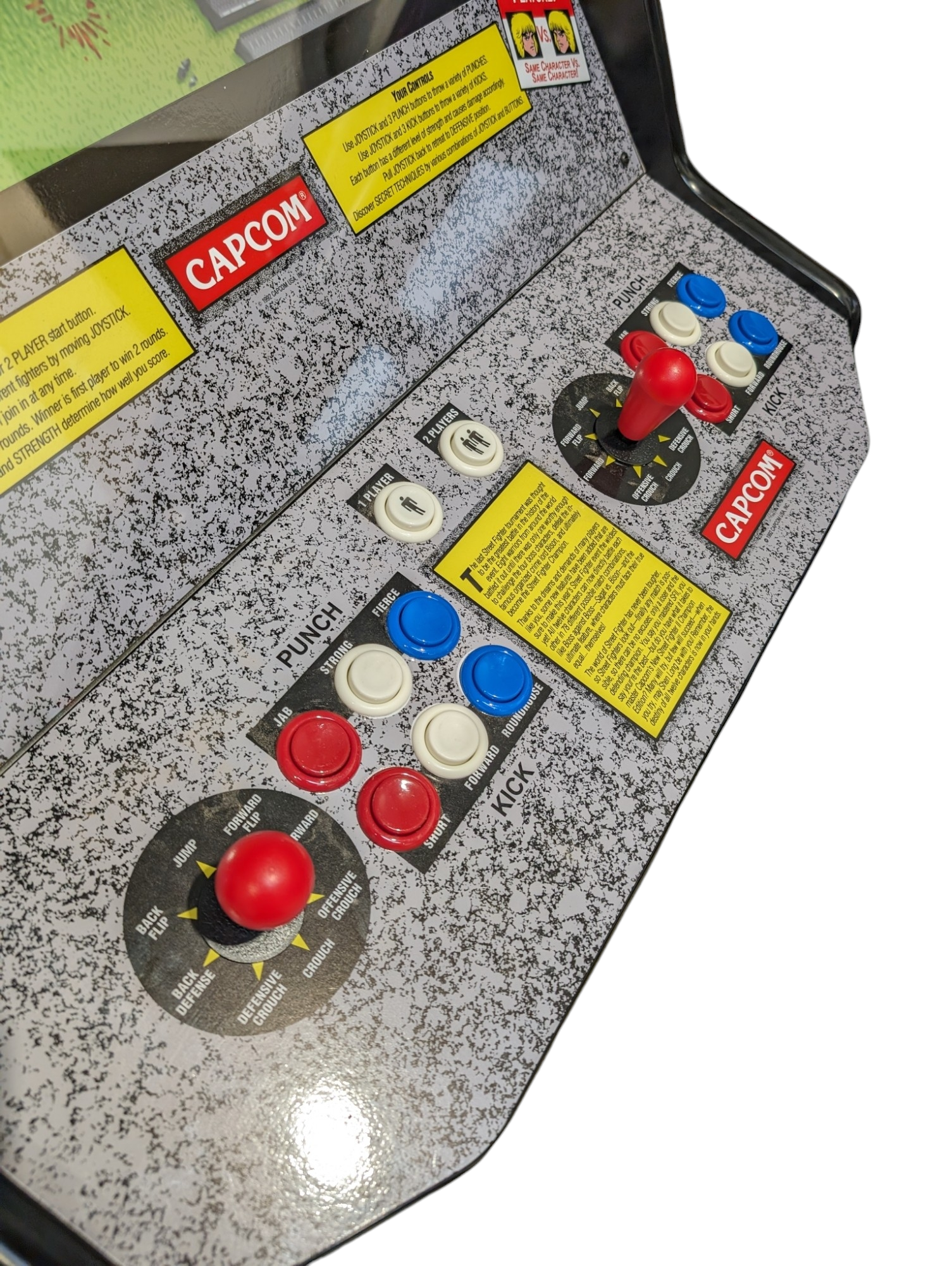 Street Fighter 2 Turbo Arcade Machine - Reproduction