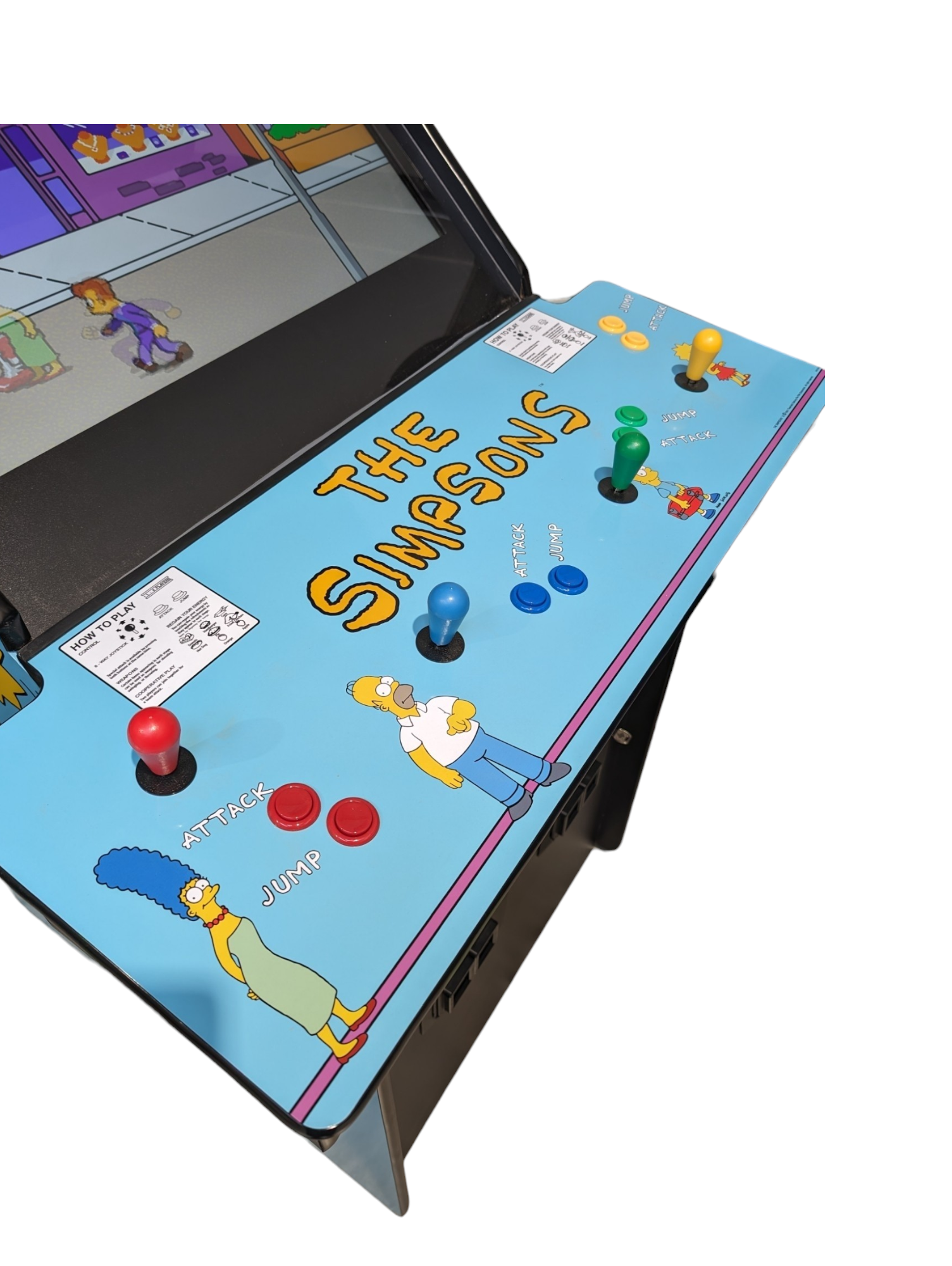 The Simpsons Arcade Machine - Reproduction