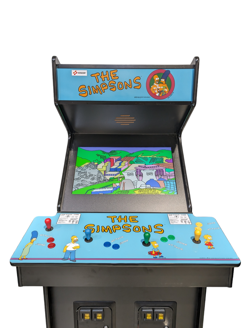 The Simpsons Arcade Machine - Reproduction