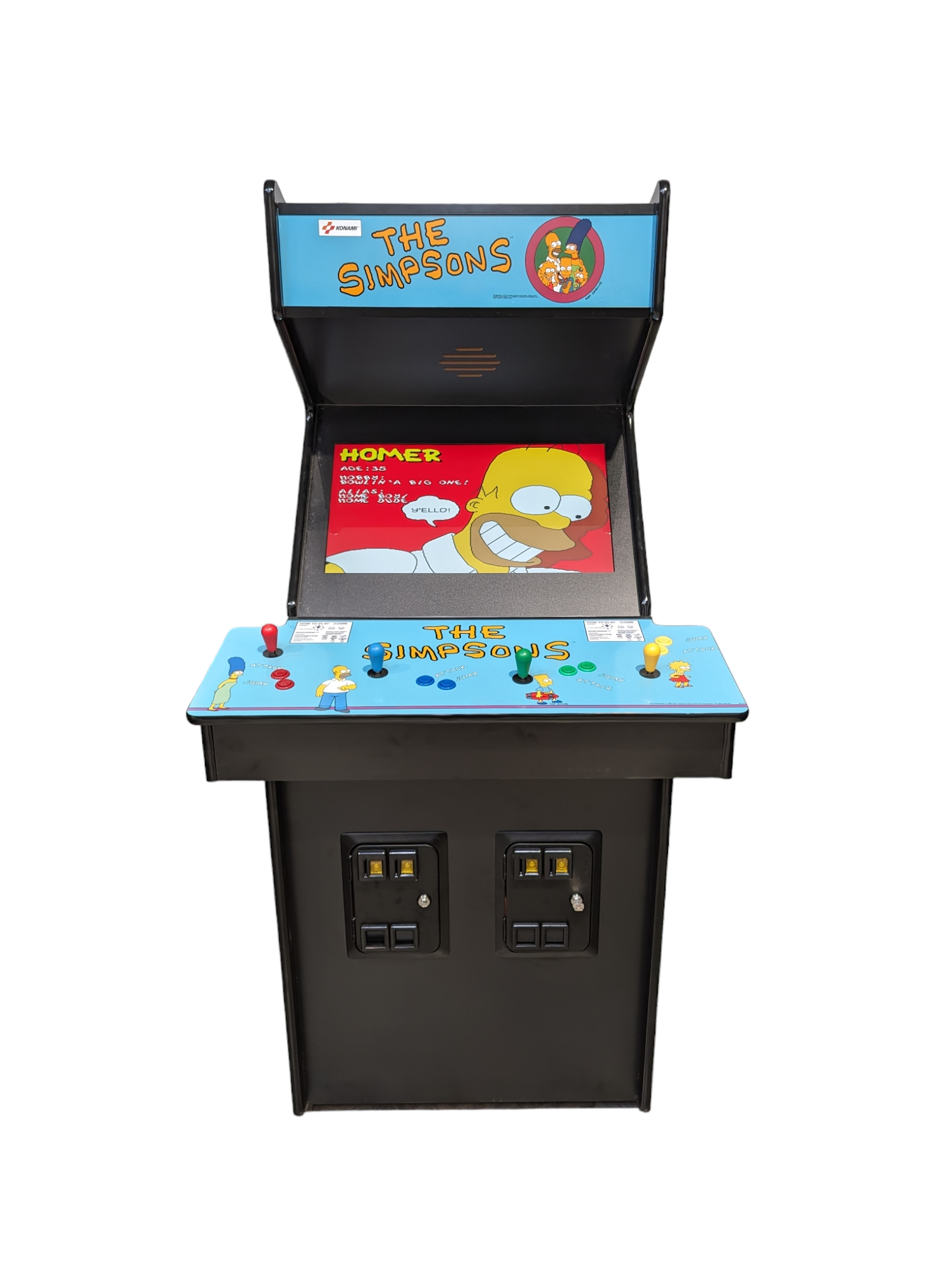 The Simpsons Arcade Machine - Reproduction