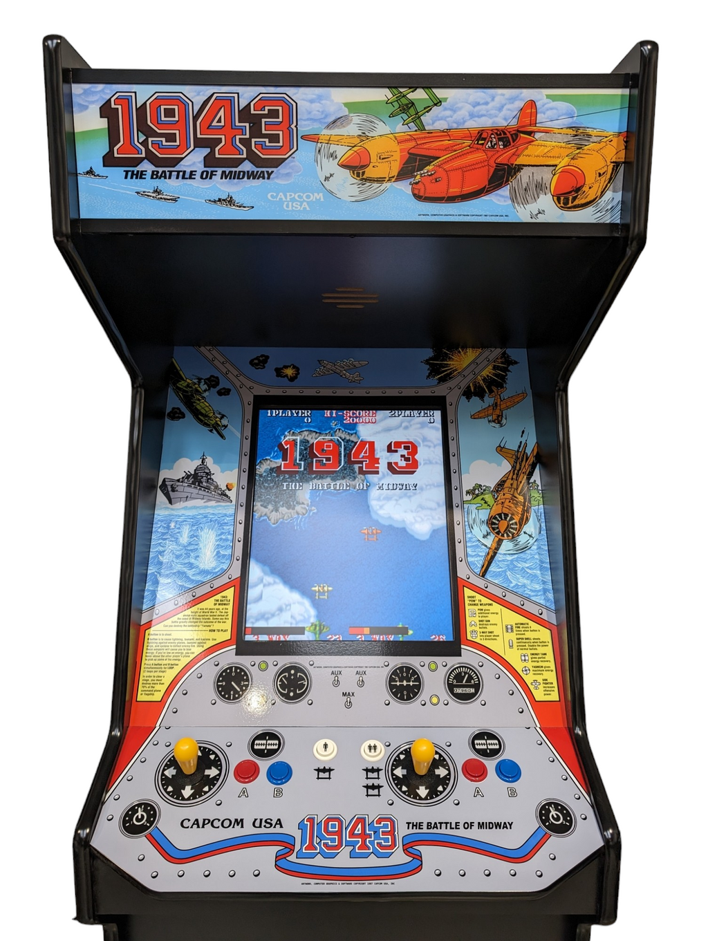 1943 Arcade Machine - Reproduction