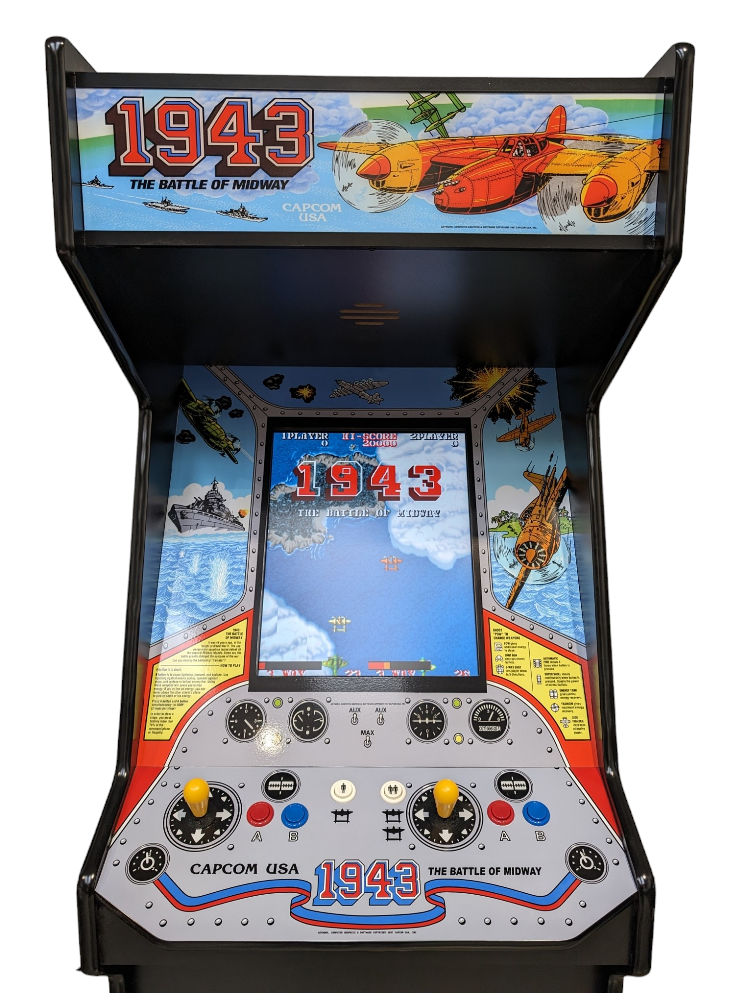 1943 Arcade Machine - Reproduction