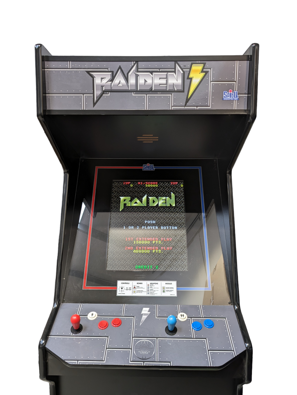 Raiden Arcade Machine - Reproduction