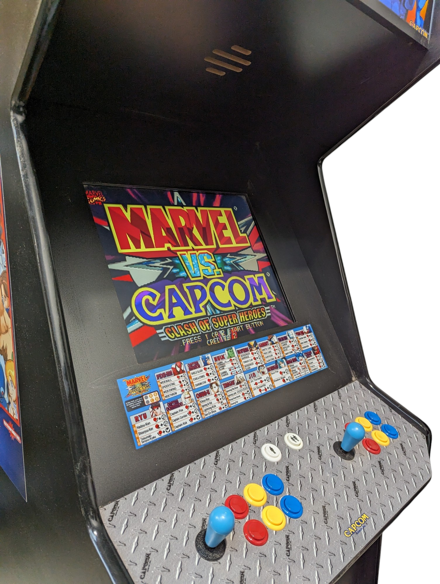 Marvel vs Capcom Arcade Machine - Reproduction