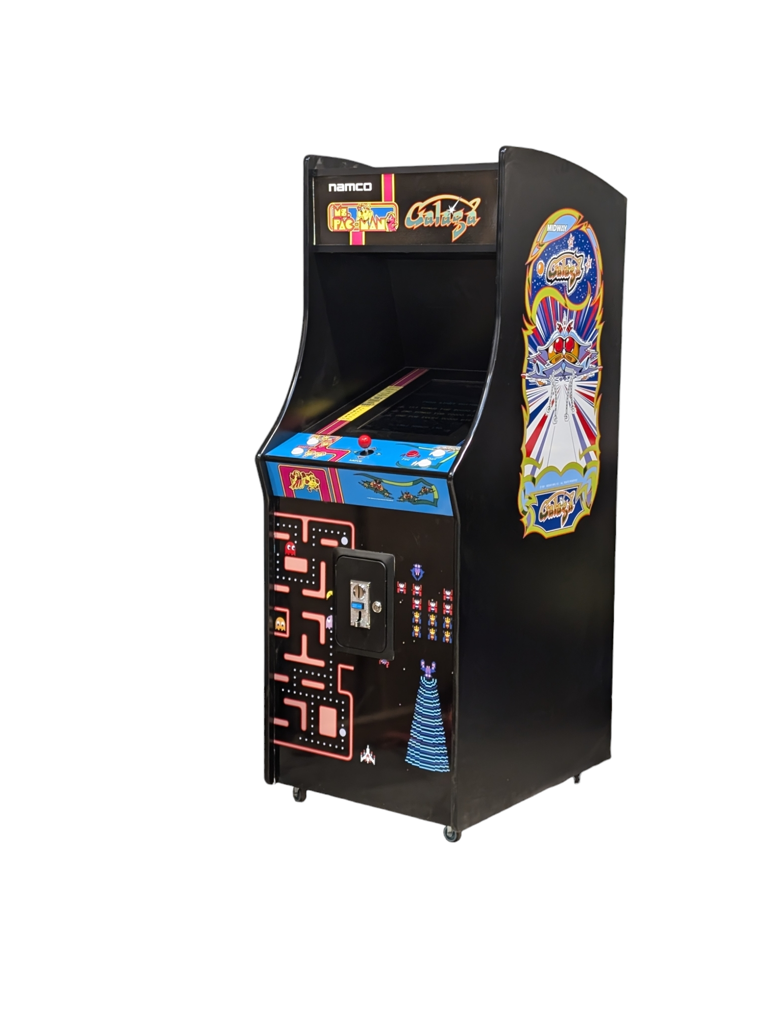 Ms Pacman and Galaga Anniversary Arcade Machine - Reproduction