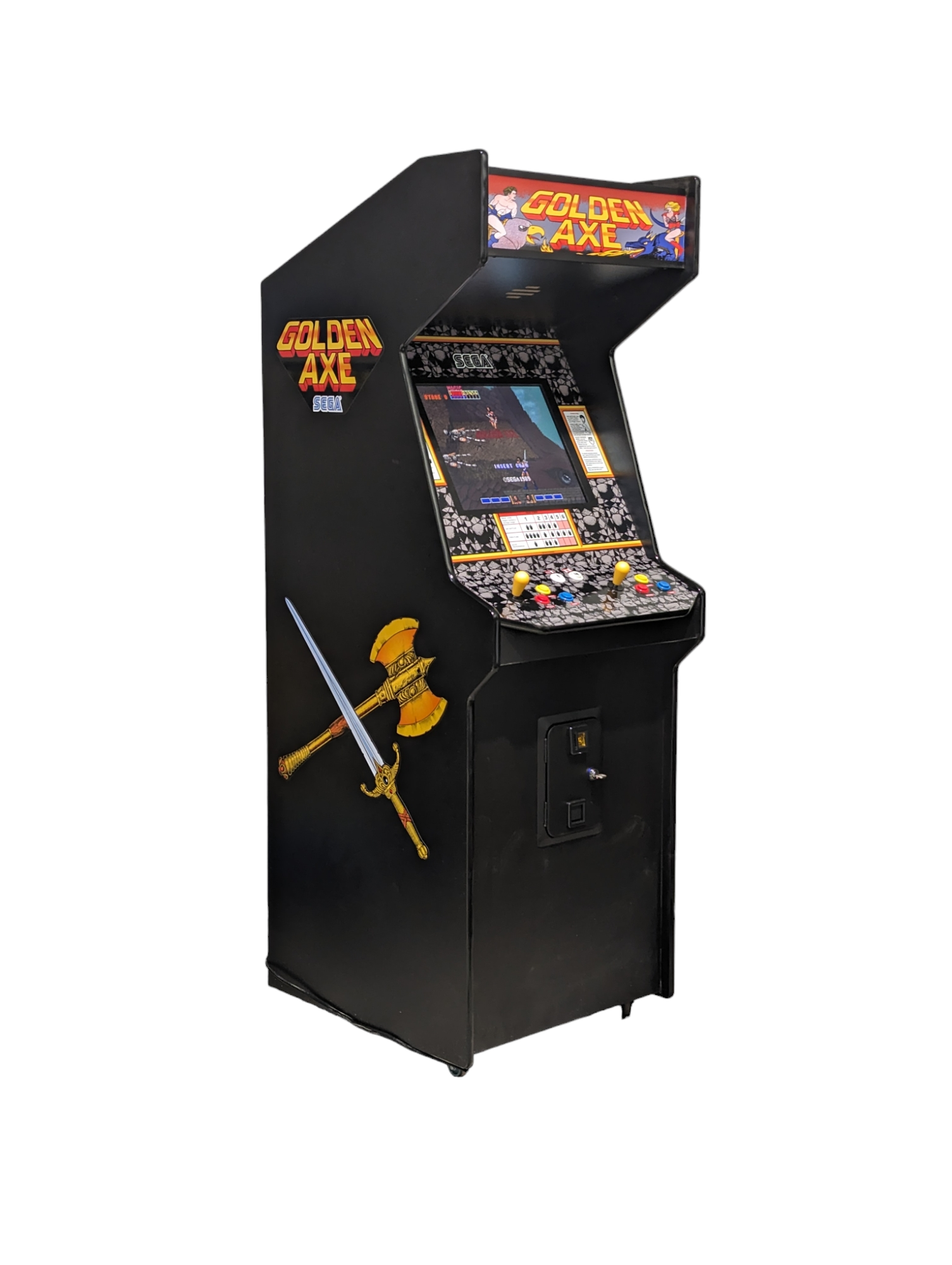 Golden Axe Arcade Machine - Reproduction