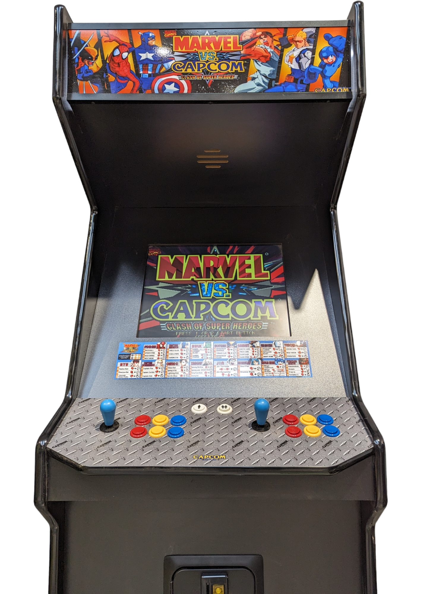 Marvel vs Capcom Arcade Machine - Reproduction