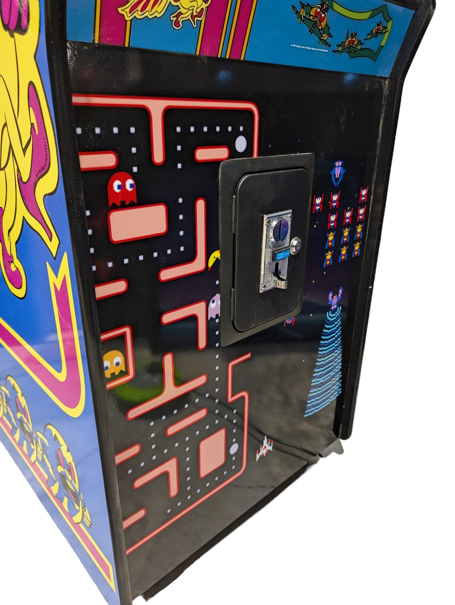 Ms Pacman and Galaga Anniversary Arcade Machine - Reproduction